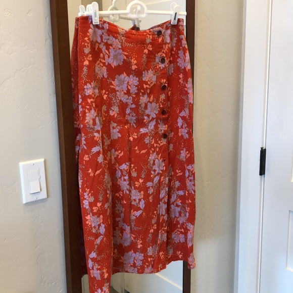 SOLD Free People • retro love skirt - Picture 5 of 7